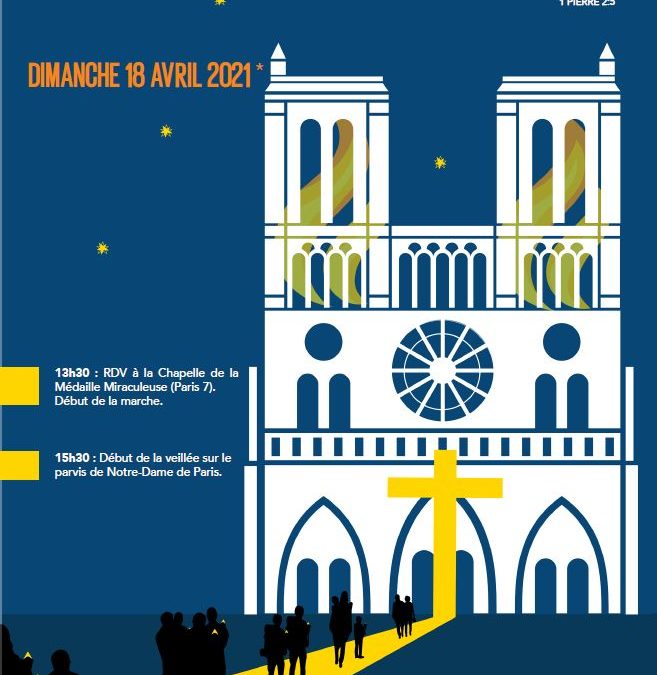 Marche vers Notre-Dame de Paris